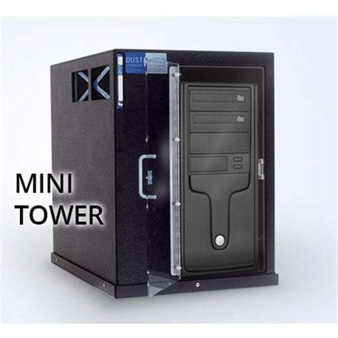 metal pc enclosure|dust proof computer tower enclosure.